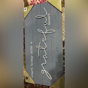 Inspirational Blue and White Wall Art